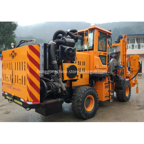 Highway Pile Driving Machine for Extracting